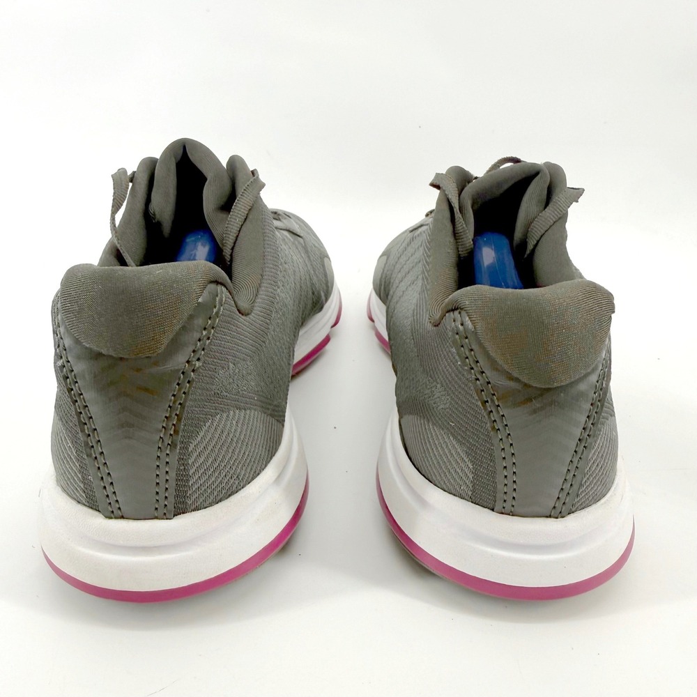 Ryka Dominion Walking Shoes Womens 10W Gray Pink Mesh Lace Up Sneakers Comfort - Picture 10 of 11